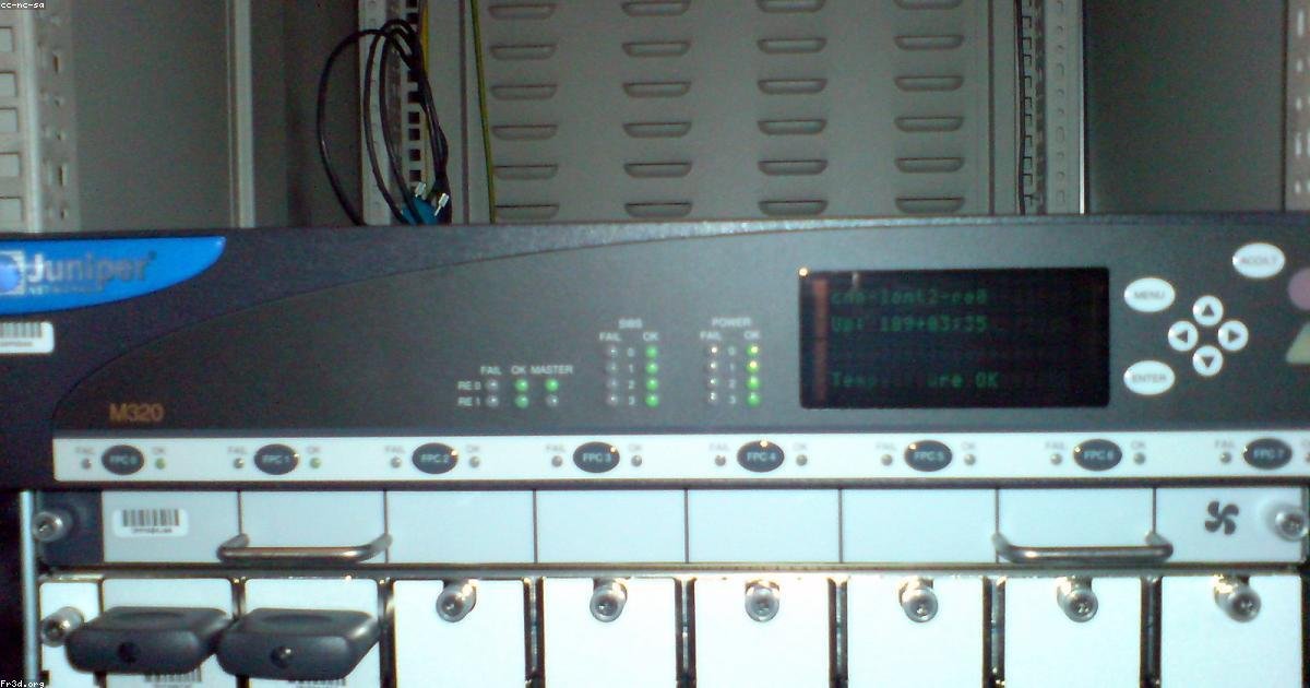 Juniper network router for bandwidth management tutorial
